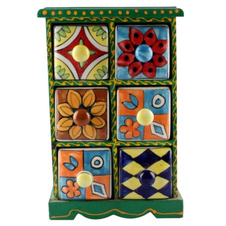 Spice Box-1472 Masala Rack Container Gift Item